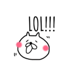 ゆるねこEnglish no.1（個別スタンプ：39）