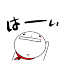 丸ぽちゃなオタク（赤）（個別スタンプ：3）