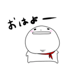 丸ぽちゃなオタク（赤）（個別スタンプ：6）