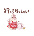 リアカワうさぎ2（個別スタンプ：7）