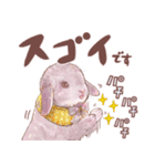 リアカワうさぎ2（個別スタンプ：9）