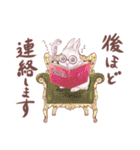 リアカワうさぎ2（個別スタンプ：26）