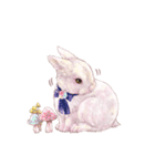 リアカワうさぎ2（個別スタンプ：32）