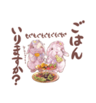 リアカワうさぎ2（個別スタンプ：36）