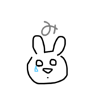 うさこ。。。（個別スタンプ：9）