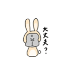 うさぎのちゃちゃ︎☺︎（個別スタンプ：17）