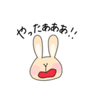 うさぎのちゃちゃ︎☺︎（個別スタンプ：34）