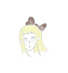 いつか描いた女の子（個別スタンプ：2）
