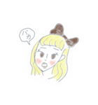 いつか描いた女の子（個別スタンプ：3）