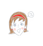 いつか描いた女の子（個別スタンプ：7）