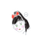 いつか描いた女の子（個別スタンプ：9）