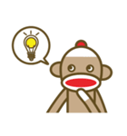 ミスターソックモンキーのハッピーライフ 2（個別スタンプ：4）