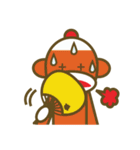 ミスターソックモンキーのハッピーライフ 2（個別スタンプ：14）
