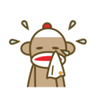 ミスターソックモンキーのハッピーライフ 2（個別スタンプ：18）