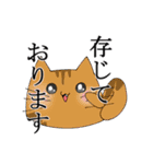 敬語ぬこ（個別スタンプ：18）