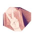 it's my hand！（個別スタンプ：3）