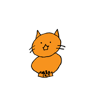 可愛い猫 雑種（個別スタンプ：5）
