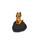 可愛い猫 雑種（個別スタンプ：8）
