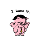 パオパオくん英語版（個別スタンプ：24）