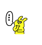 きいろいうさぎ☆2（個別スタンプ：35）