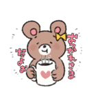 ねこもちとくまぷぅ（個別スタンプ：15）
