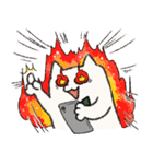 ねこもちとくまぷぅ（個別スタンプ：20）