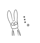 語彙力ないウサギ（個別スタンプ：3）