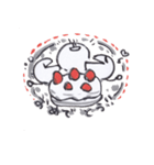 ほのぼの筆ペンスタンプ（個別スタンプ：10）