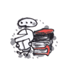 ほのぼの筆ペンスタンプ（個別スタンプ：13）