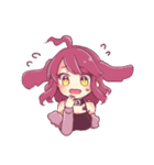 りんごちゃんのすたんぷ！わん！（個別スタンプ：4）