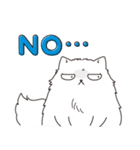 気難しい猫（個別スタンプ：2）