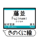 紀勢本線 駅名 シンプル＆気軽＆いつでも（個別スタンプ：14）