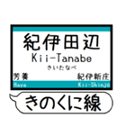 紀勢本線 駅名 シンプル＆気軽＆いつでも（個別スタンプ：28）