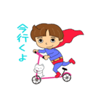 家ねこちゃん と私 [日常会話編]（個別スタンプ：30）