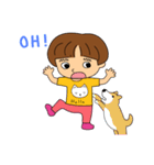 家ねこちゃん と私 [日常会話編]（個別スタンプ：32）