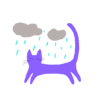 からふるネコさん(オノマトペ)（個別スタンプ：9）