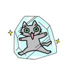 猫観察えにっき・ロシアンブルー第2弾（個別スタンプ：11）