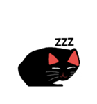 黒猫ミースケの日常2（個別スタンプ：9）