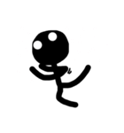 無表情で可愛いスティックマン（個別スタンプ：26）