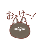 もふもふねこの使いやすい日常スタンプ（個別スタンプ：8）