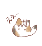 もふもふねこの使いやすい日常スタンプ（個別スタンプ：25）