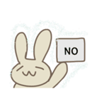 ラフなうさぎさん。（個別スタンプ：18）