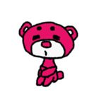 まろクマモジモジ7（個別スタンプ：3）