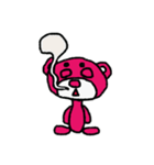 まろクマモジモジ7（個別スタンプ：4）