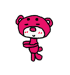 まろクマモジモジ7（個別スタンプ：8）