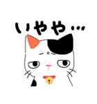 【関西弁】鈴を付けた三毛猫さん（個別スタンプ：12）