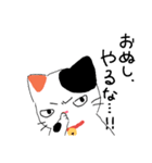 【関西弁】鈴を付けた三毛猫さん（個別スタンプ：20）