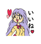 絵筆ちゃん（個別スタンプ：5）