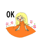 絵筆ちゃん（個別スタンプ：6）
