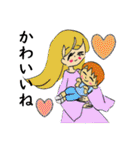 絵筆ちゃん（個別スタンプ：13）